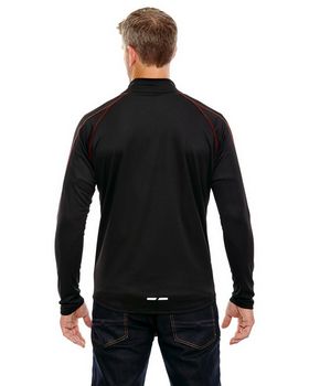 North End 88187 Radar Men's Half-Zip Performance Long Sleeve Top