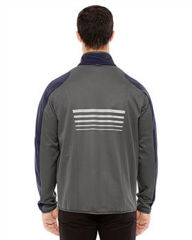 North End 88230 Men's Motion Interactive ColorBlock Performance Fleece Jacket
