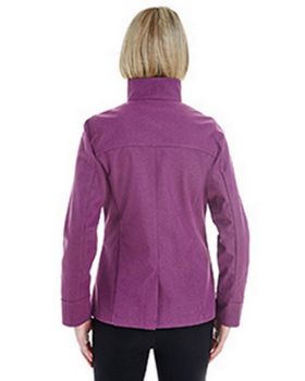 North End NE705W Women's Edge Soft Shell Jacket with Fold-Down Collar