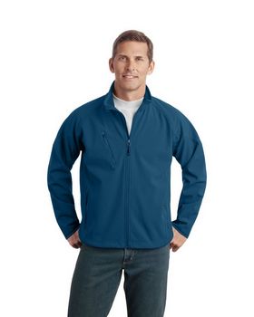 Port Authority J705 Textured Soft Shell Jacket - ApparelnBags.com