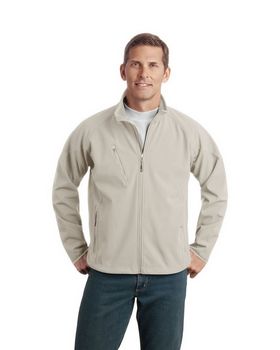 Port Authority J705 Textured Soft Shell Jacket - ApparelnBags.com