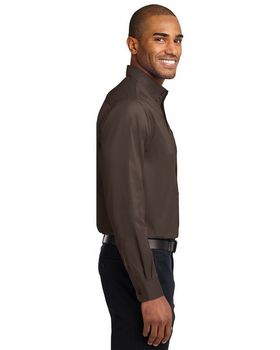 Port Authority Extended Size Long Sleeve Easy Care Shirt S608ES Yellow 7XL