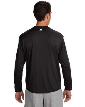 Russell Athletic 6B5DPM Men's Dri-Power Long-Sleeve Performance T-Shirt