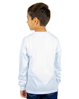 Shaka Wear SHLSY Youth 5.9 oz.; Active Long-Sleeve T-Shirt