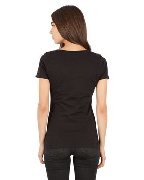 Simplex Apparel SI1030 Ladies Combed Ring-Spun Cotton Scoop T-Shirt