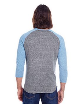 Threadfast Apparel 302G Triblend 3/4 Sleeve Unisex Raglan