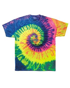 Tie-Dye CD100 100% Cotton Tie-Dyed T-Shirt - ApparelnBags.com