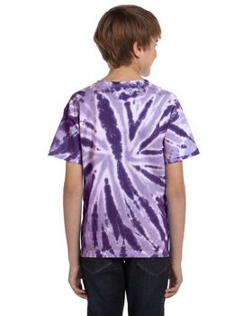 Tie-Dye CD110Y Youth 5.4 oz. 100% Cotton Tie-Dyed T-Shirt