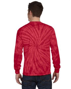 Tie-Dye CD2000 Men's Cotton Long-Sleeve Tie-Dyed T-Shirt