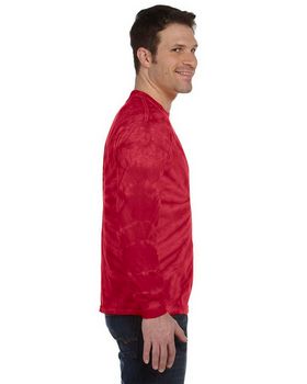 Tie-Dye CD2000 Men's Cotton Long-Sleeve Tie-Dyed T-Shirt