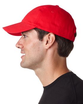 Ultraclub 8111 Brushed Solid Unisex Cap