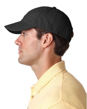Ultraclub 8116 Classic Cut Heavy Brushed Cotton Twill Unconstructed Cap
