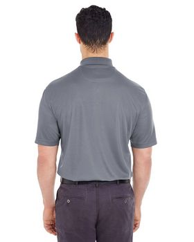 Ultraclub 8215 Men's Cool & Dry 2-Tone Mesh Pique Polo Shirt