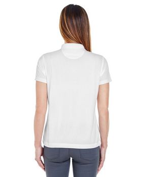 Ultraclub 8255L Women's Cool & Dry Jacquard Performance Polo Shirt