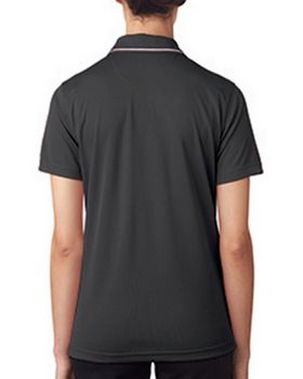 Ultraclub 8394L Women's Polo with Tipped Collar