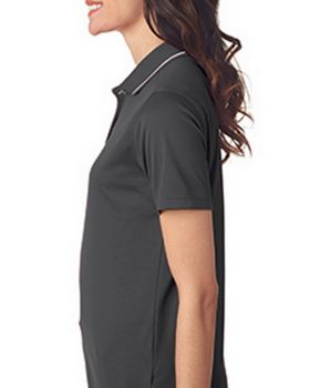 Ultraclub 8394L Women's Polo with Tipped Collar