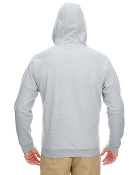 Ultraclub 8463 Men's Thermal Full Zip Sweatshirt
