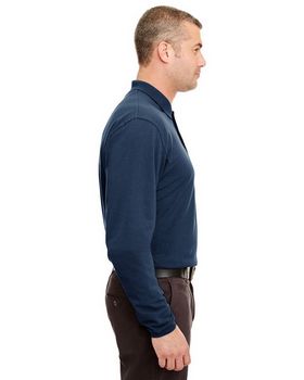 Ultraclub 8532 Adult Long-Sleeve Classic Pique Polo