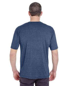 Ultraclub 8619 Men's Cool & Dry Heather Performance Tee