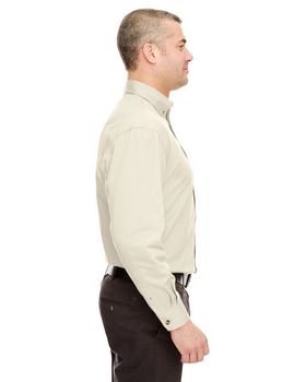 Ultraclub 8960C Adult Cypress Long-Sleeve Twill with Pocket