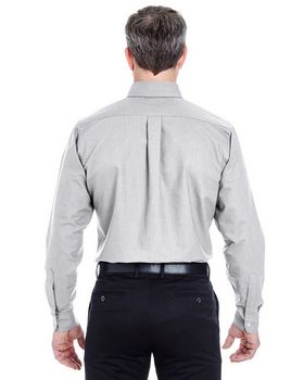 Ultraclub 8970 Men's Long-Sleeve Oxford Dress Shirt