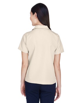 Ultraclub 8981 Women's Solid Camp Shirt