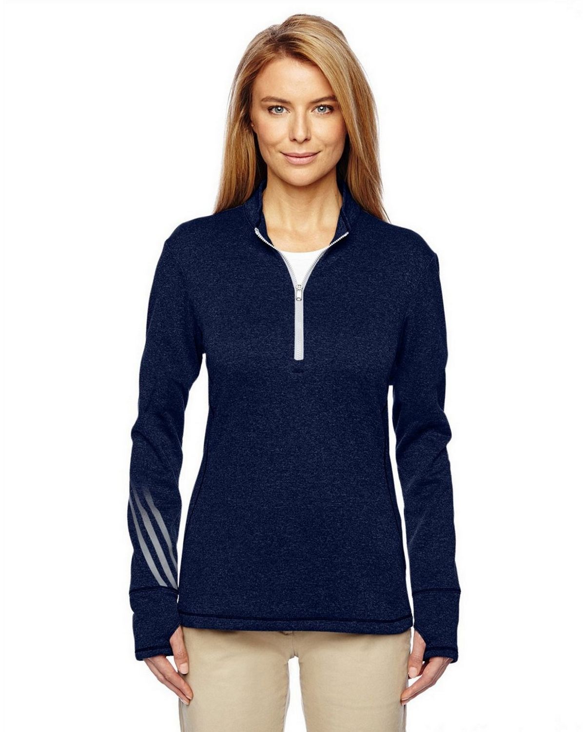 womens adidas quarter zip