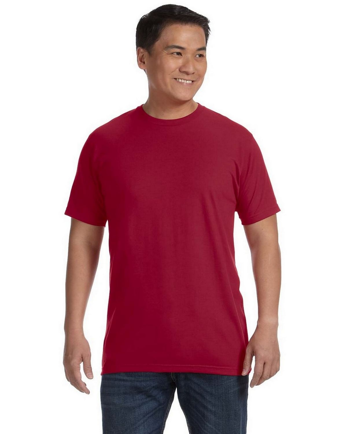 Anvil 450 Organic Cotton Short Sleeve T-Shirt - ApparelnBags.com