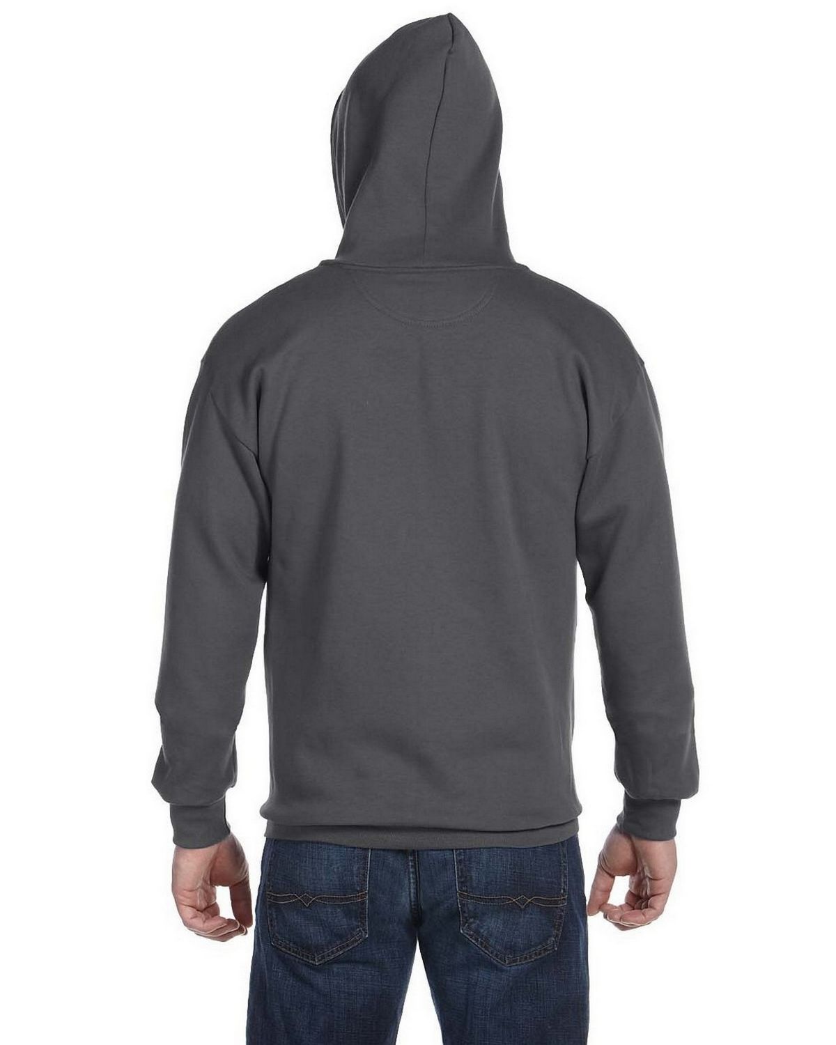 71600 Anvil Mens Combed Ringspun Fashion Fleece Full-Zip Hood 