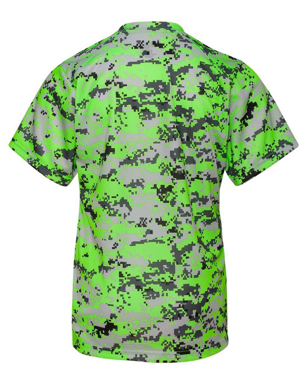 Badger Digital Camo Youth Long Sleeve T-Shirt - Red Digital - XL