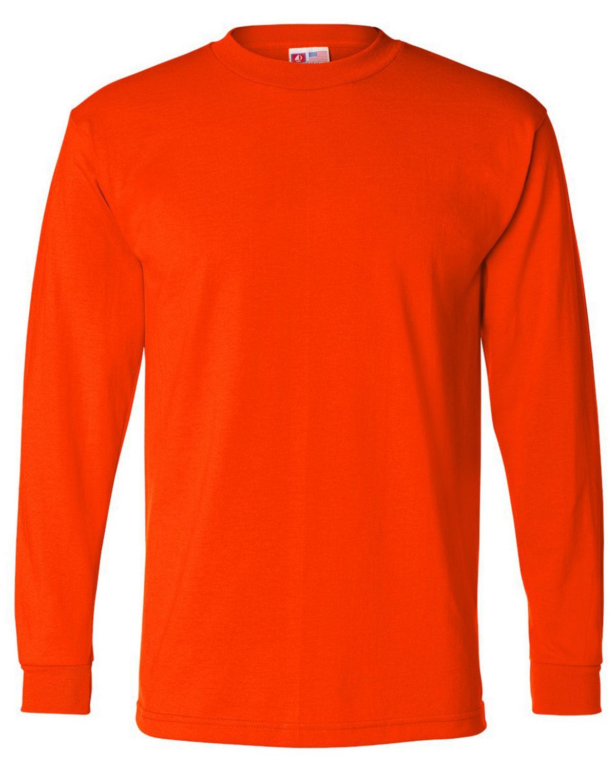 Bayside 1715 USA-Made 50/50 Long Sleeve T-Shirt - Free Shipping Available