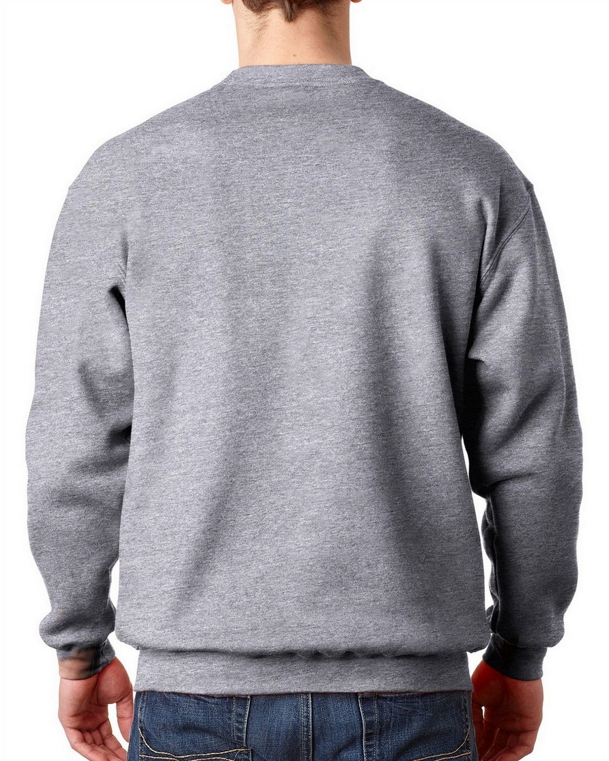 Bayside BA1102 Adult Crewneck Sweatshirt - Apparelnbags.com