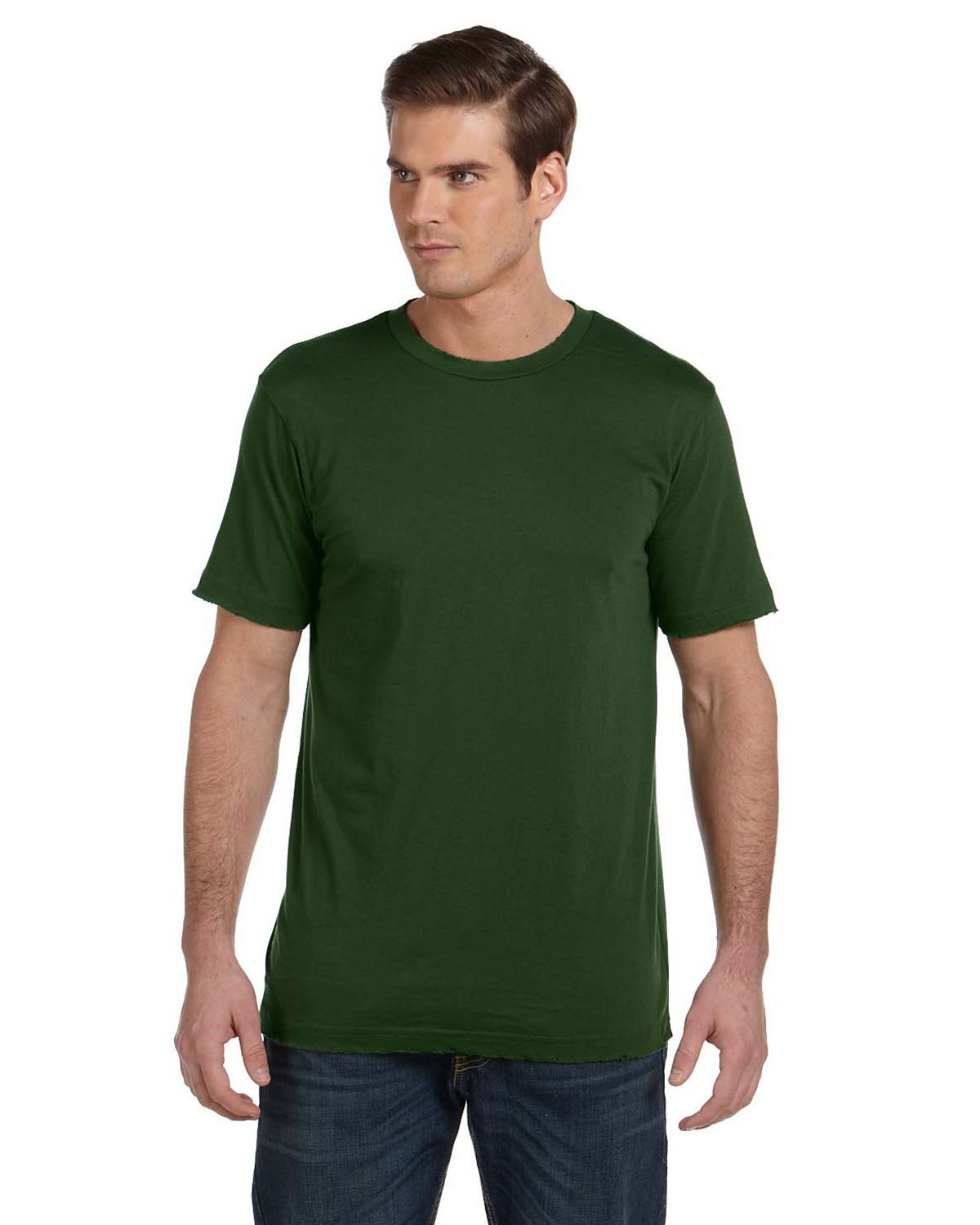 Bella + Canvas 3402 Men’s Vintage Jersey Short-Sleeve T-Shirt ...
