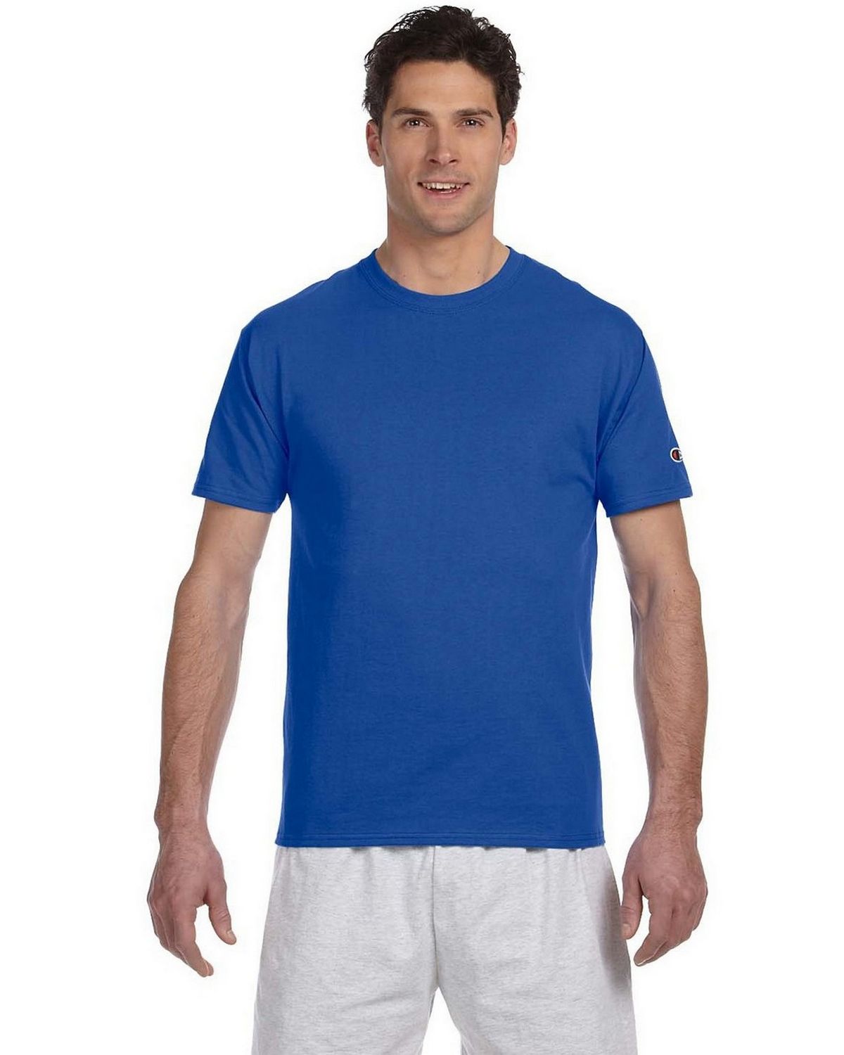 Champion T525C 6.1 oz. Cotton Tagless T-Shirt - ApparelnBags.com