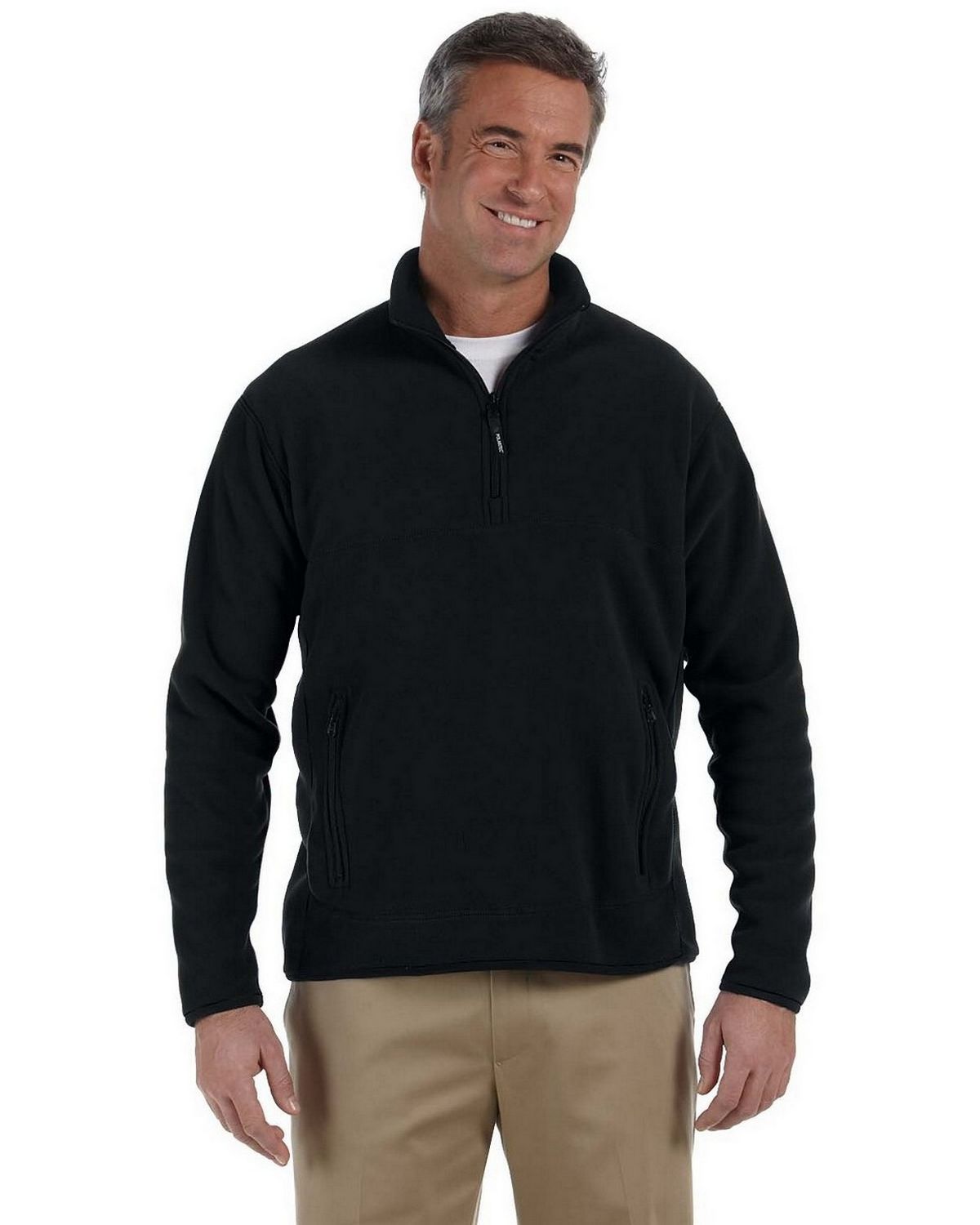 Chestnut Hill CH970 Polartec Colorblock Quarter Zip Fleece Jacket ...