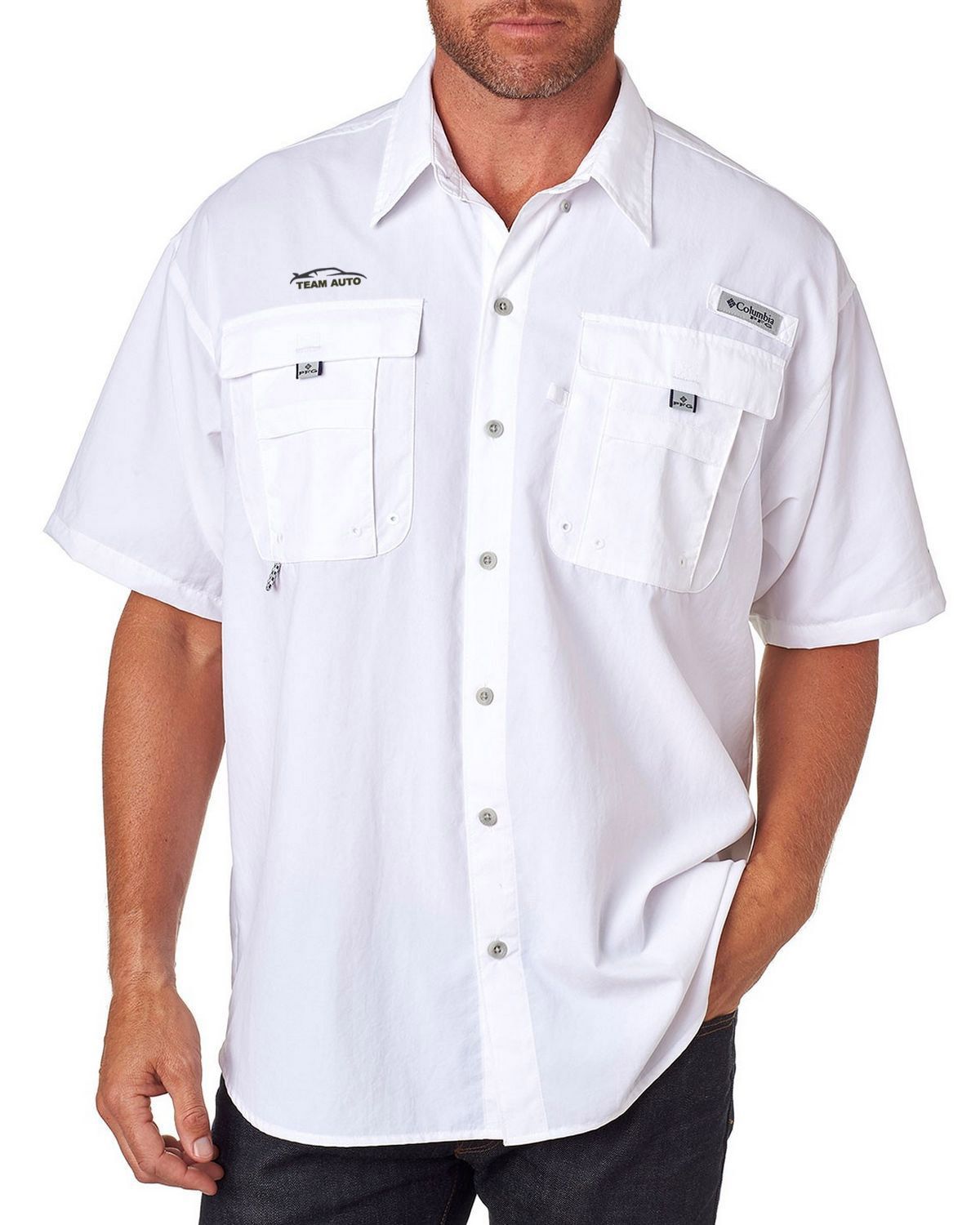 columbia men's short sleeve fishing shirts