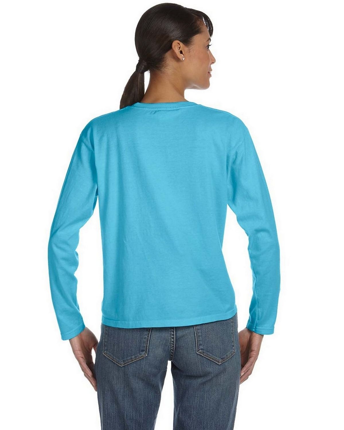Comfort Colors C3014 Ringspun Long Sleeve T Shirt - ApparelnBags.com