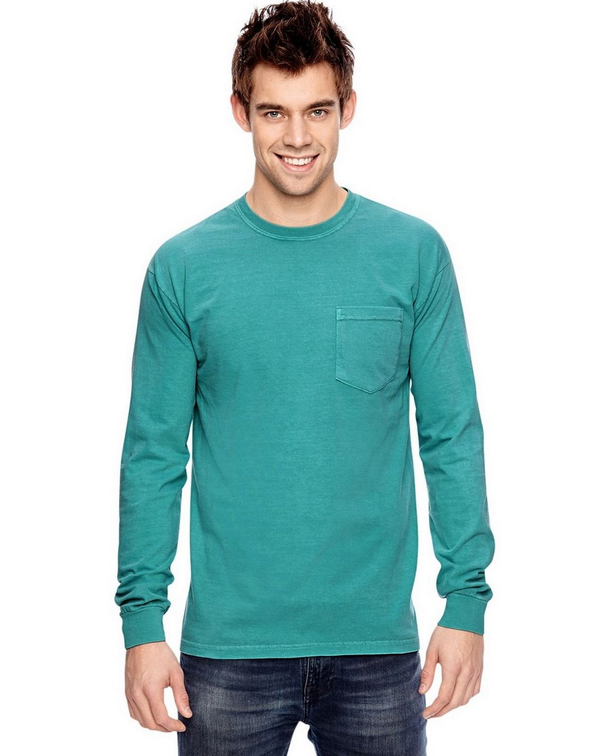 Comfort Colors C4410 Long Sleeve Pocket T-Shirt