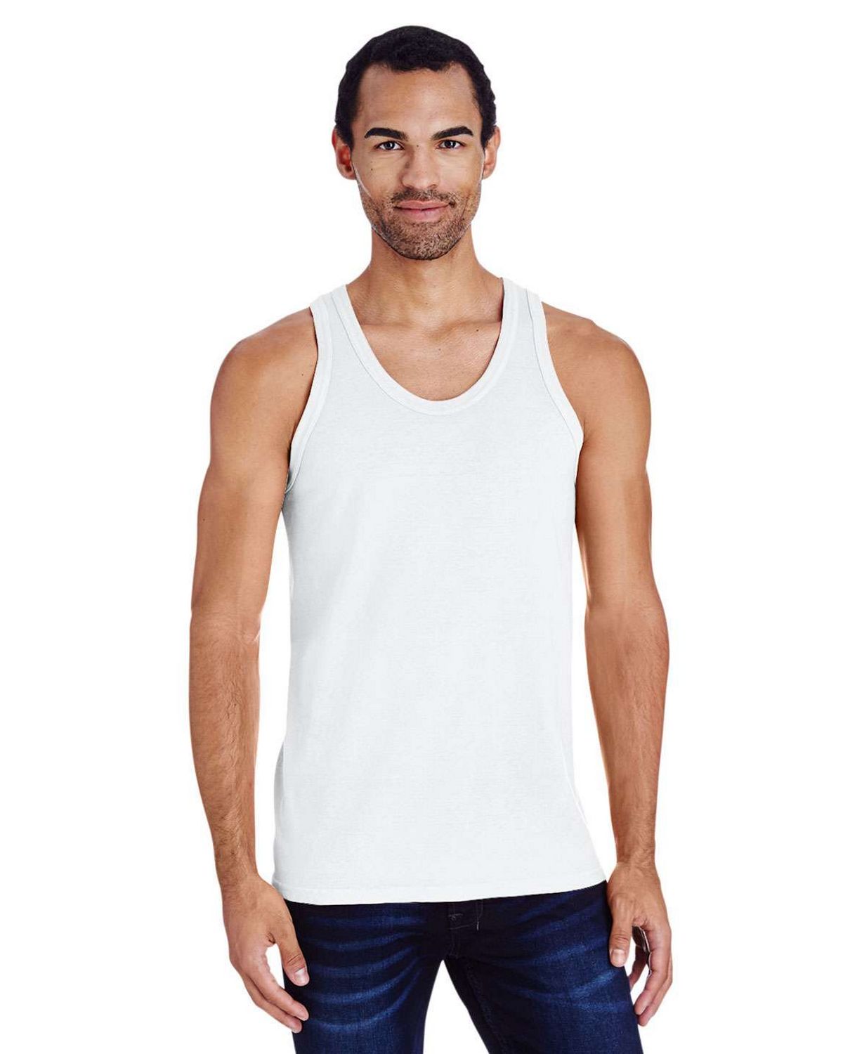 Shaka Wear Mens Basic Sleeveless Tank Top Cotton Solid Muscle Workout T-Shirt Undershirt Activewear Sizes S~5XL