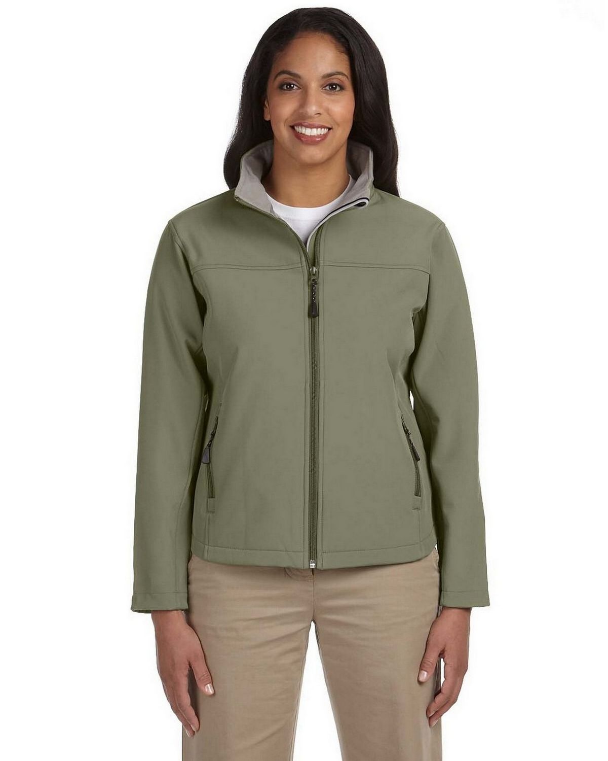 Devon & Jones D995W Ladies Soft Shell Jacket - ApparelnBags.com