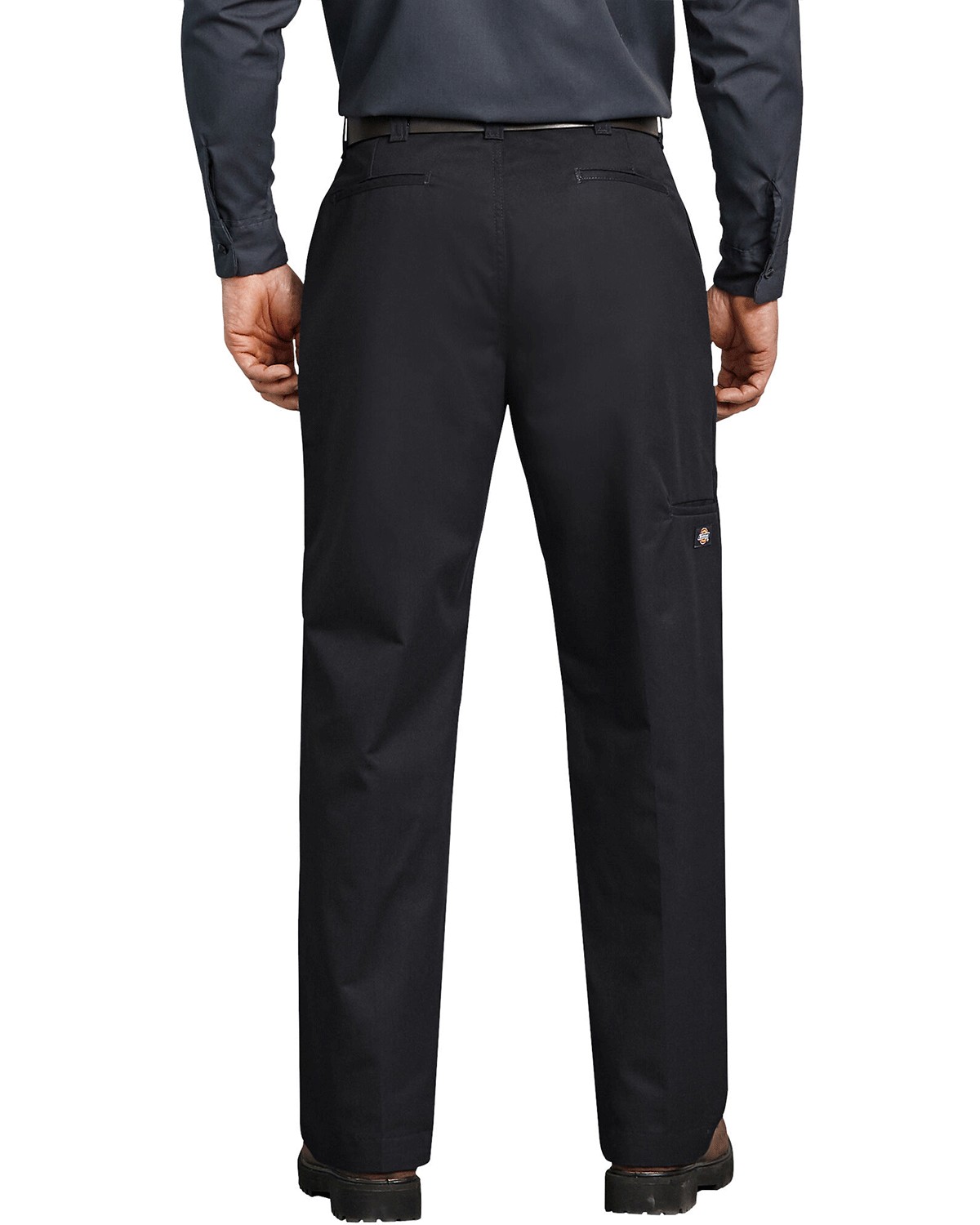 Buy Louis Philippe Sport Men Black Steven Slim Fit Solid Regular Trousers -  Trousers for Men 2012673 | Myntra