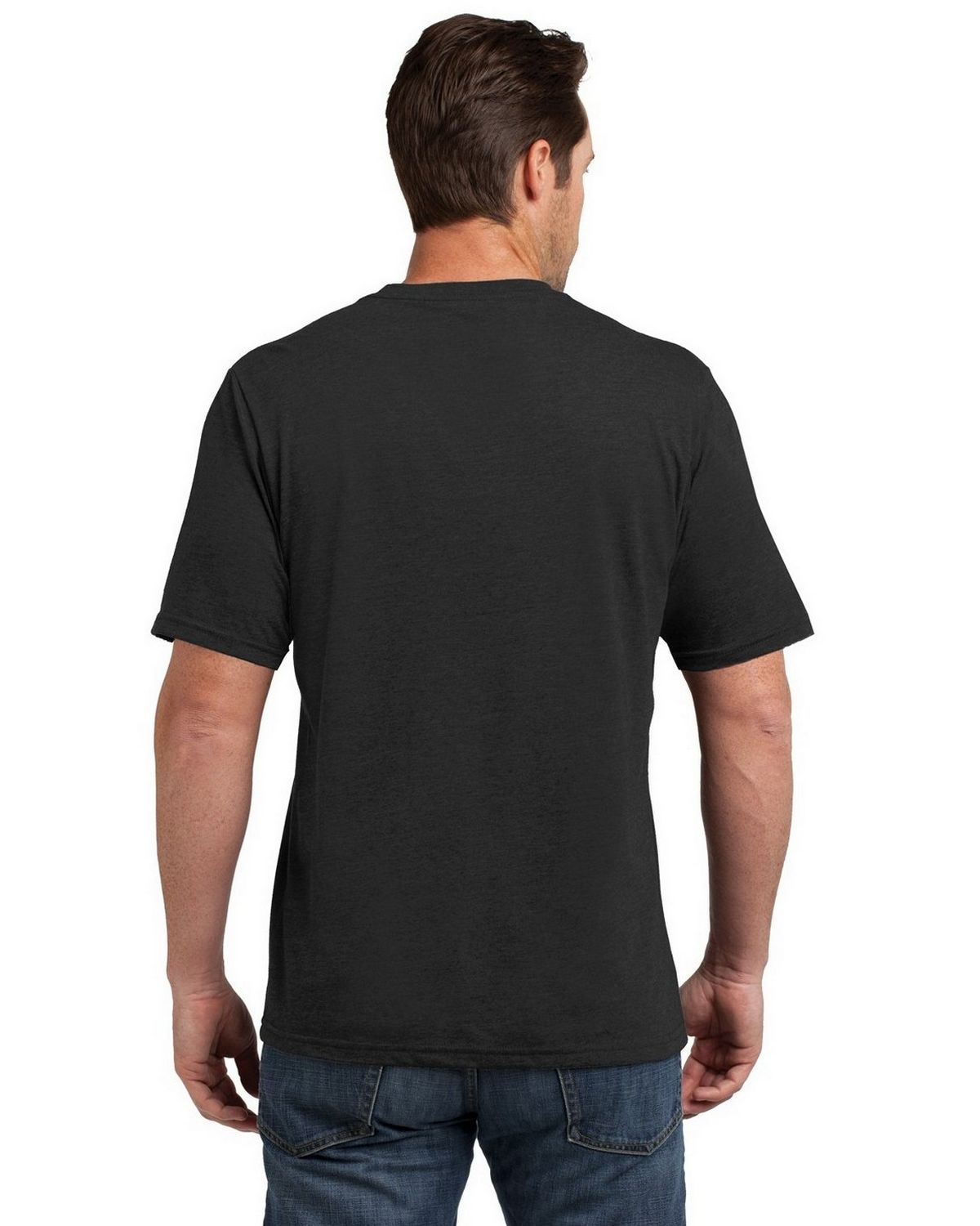 Size Chart for District DM108 Mens Perfect Blend Crew Tee