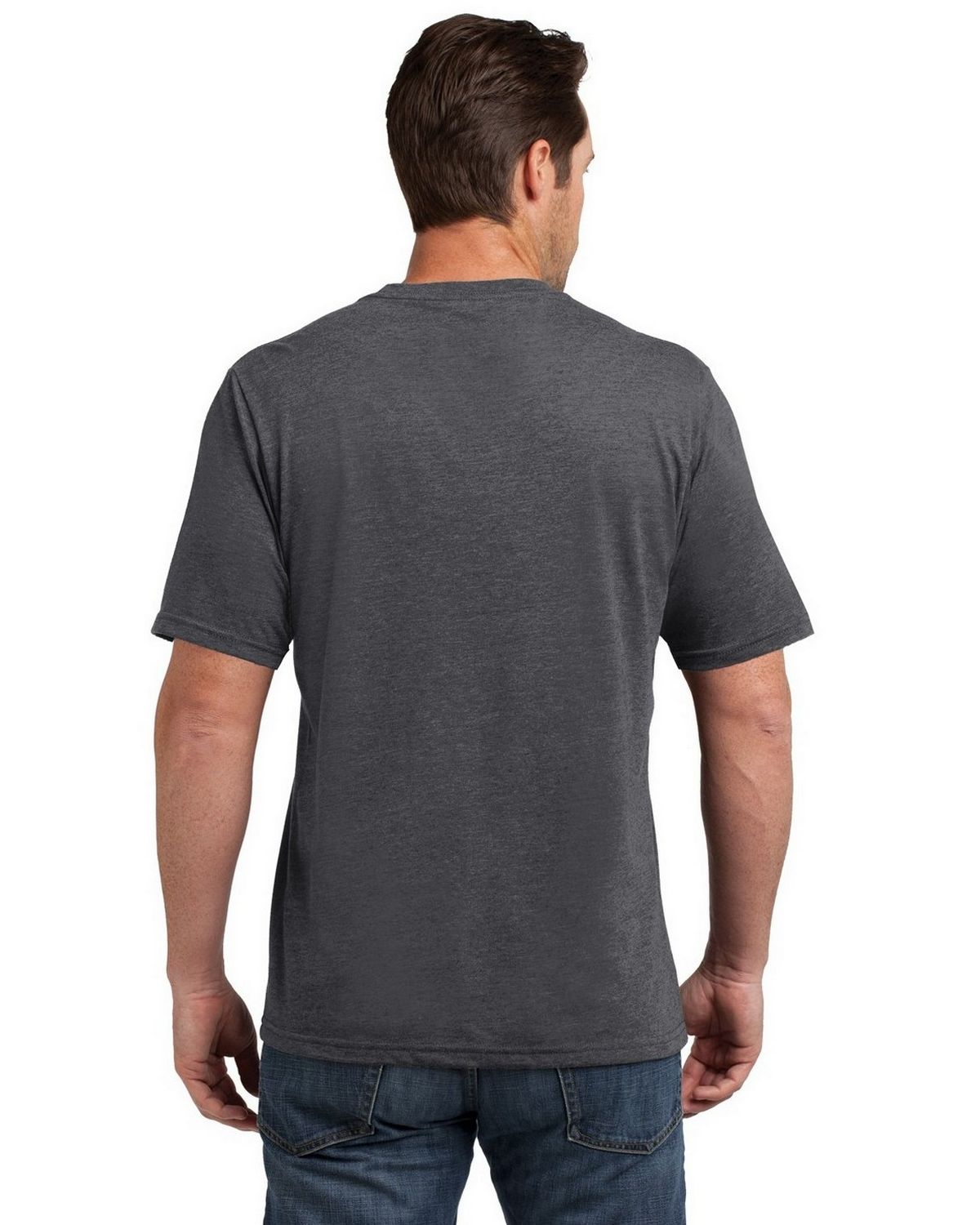 District Made DM108 Mens Perfect Blend Crew Tee - Apparelnbags.com