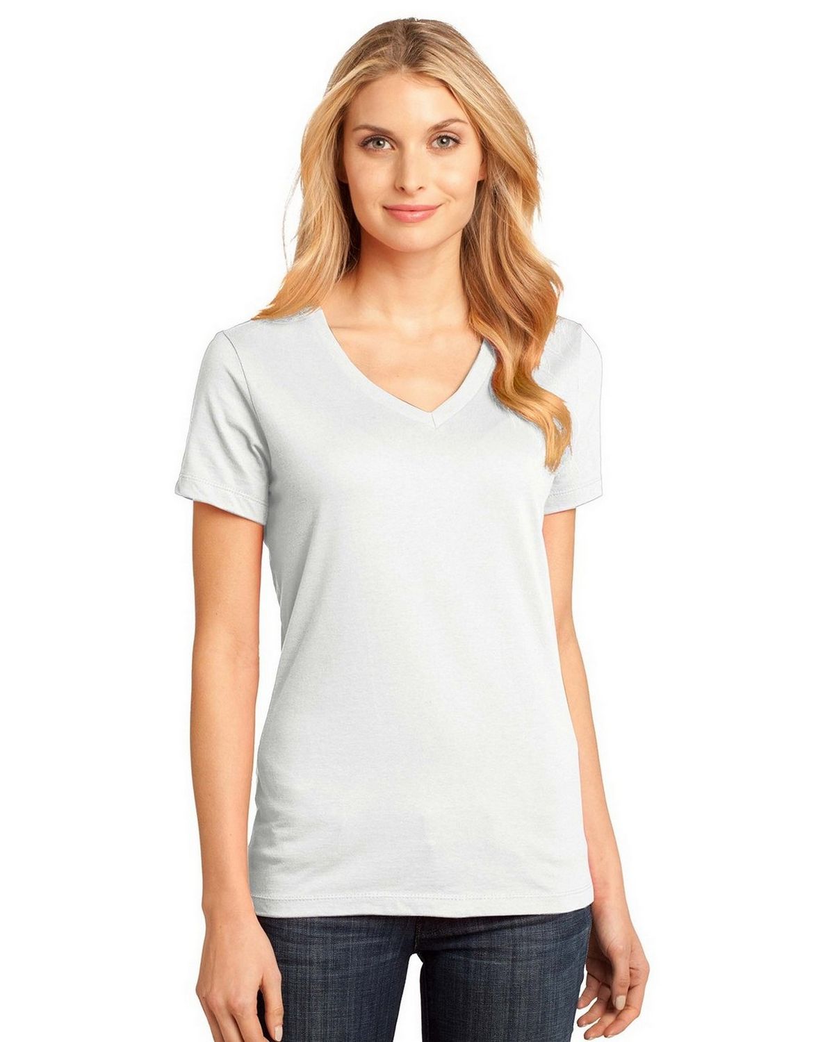 buy-district-made-dm1170l-ladies-perfect-v-neck-tee