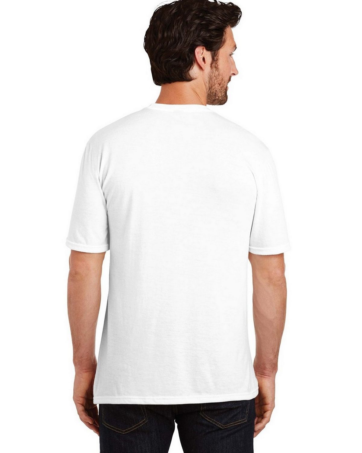 Size Chart for District DM130 Mens Perfect Tri Crew Tee
