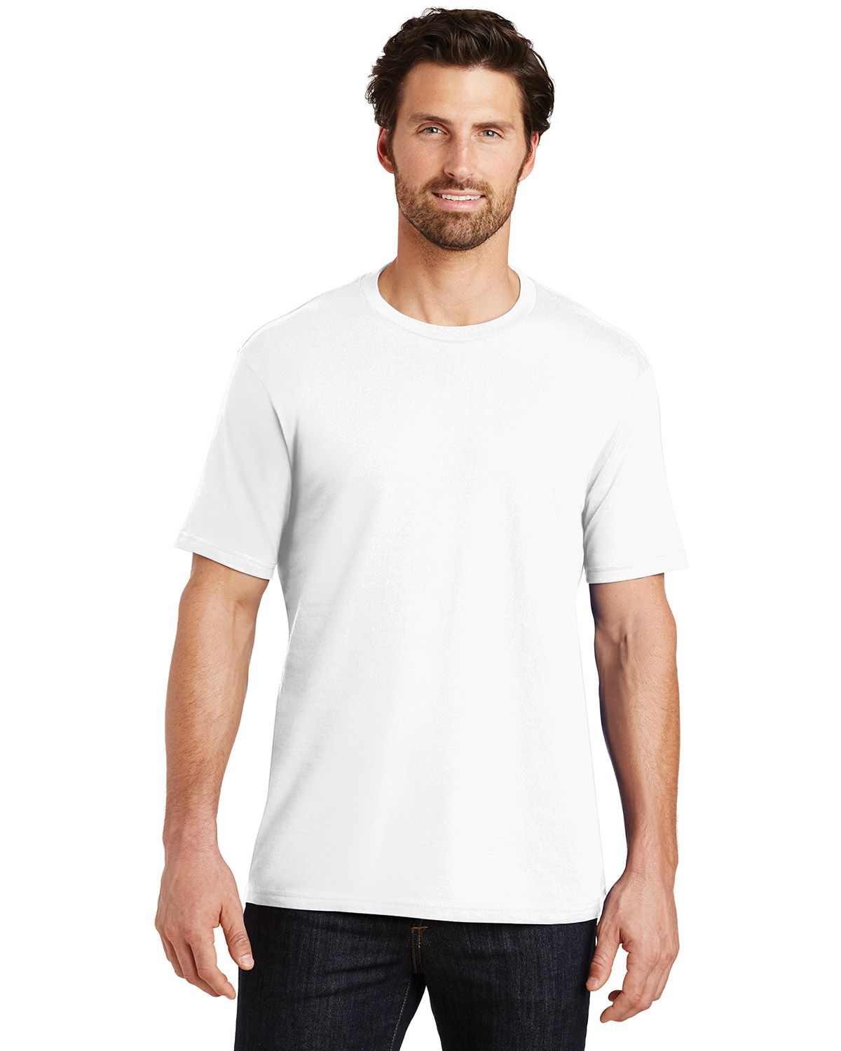 Buy District Made DT104 Short Sleeve Perfect Weight Crewneck Tee