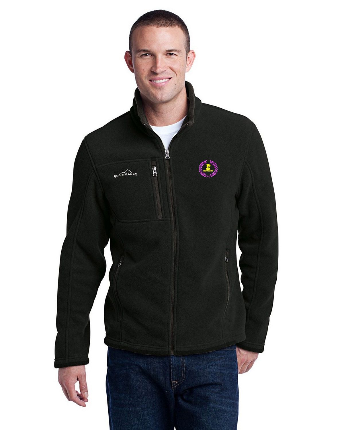 Eddie Bauer EB200 Full Zip Fleece Jacket - For Men