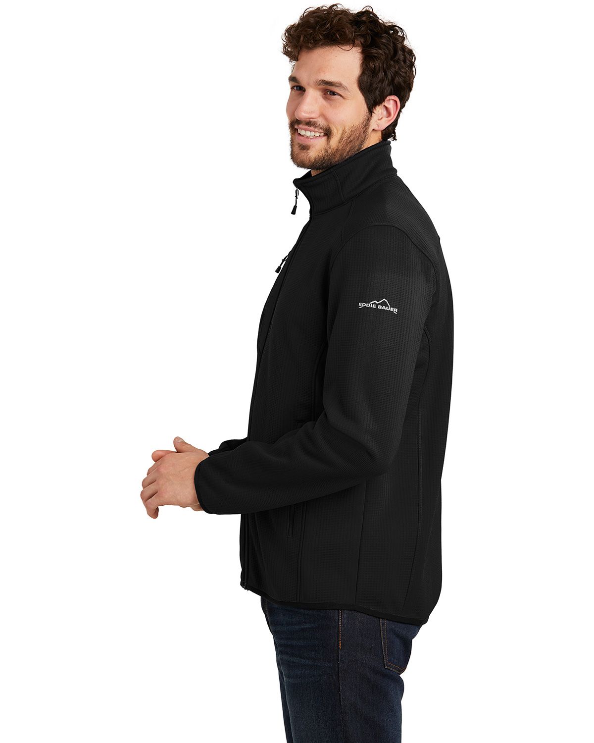 eddie bauer dash full zip fleece jacket