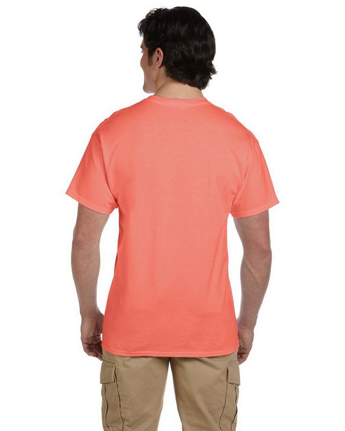 Fruit of the Loom 3930 100% Cotton Short-Sleeve Tee - ApparelnBags.com