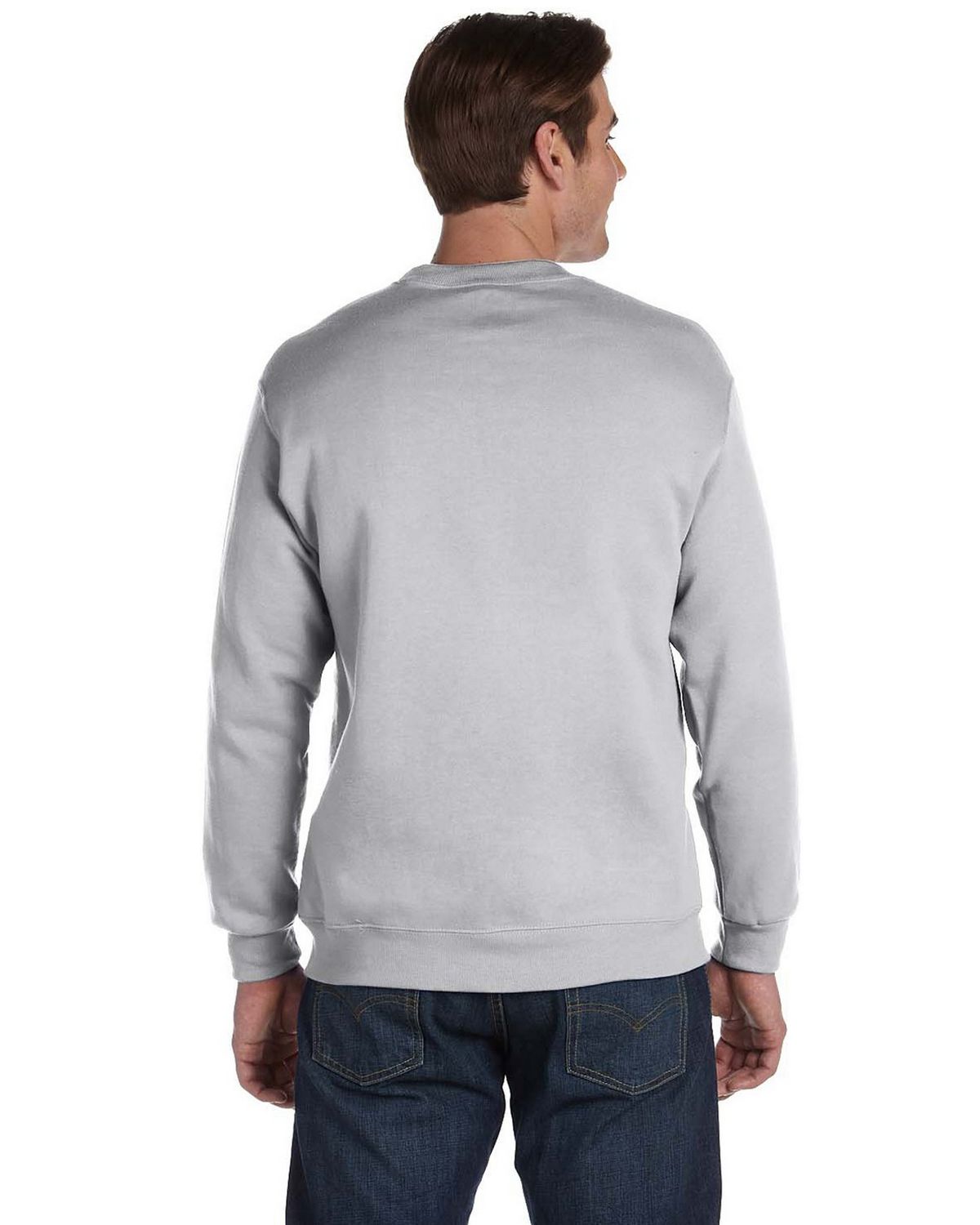 gildan ash grey sweatshirt